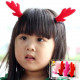 [Children's performance, banquet, dress accessories hair ornaments modeling series] 1 on 2 into the equipment - Korean version - cute deer ears three-dimensional modeling folder / children hairpin / duckbill folder / cross folder / banquet accessories ☆