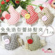 【Children's hair accessories accessories series】 rabbit modeling lattice cloth lace hairpin Y folder / children hair accessories / children's jewelry / baby hair clips / children hair clips / children hair accessories /