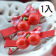[Children's accessories hair ornaments] Christmas, the annual series of festive banquet hair Korean version - cute cherry bow shape hairpin / children hair ornaments / duckbill folder / cross folder ☆