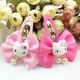 [Children's accessories hair ornaments, banquet modeling series] cute cat pearl hairpin / children hairpin / children hair ornaments / sea folder / spring clip / side clip "1 into the equipment" ☆