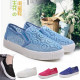 【Parents section breathable net shoes canvas shoes】