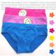 [Children's underwear accessories] girls cute briefs - cute stars embossed candy color girls briefs / underwear / children's underwear